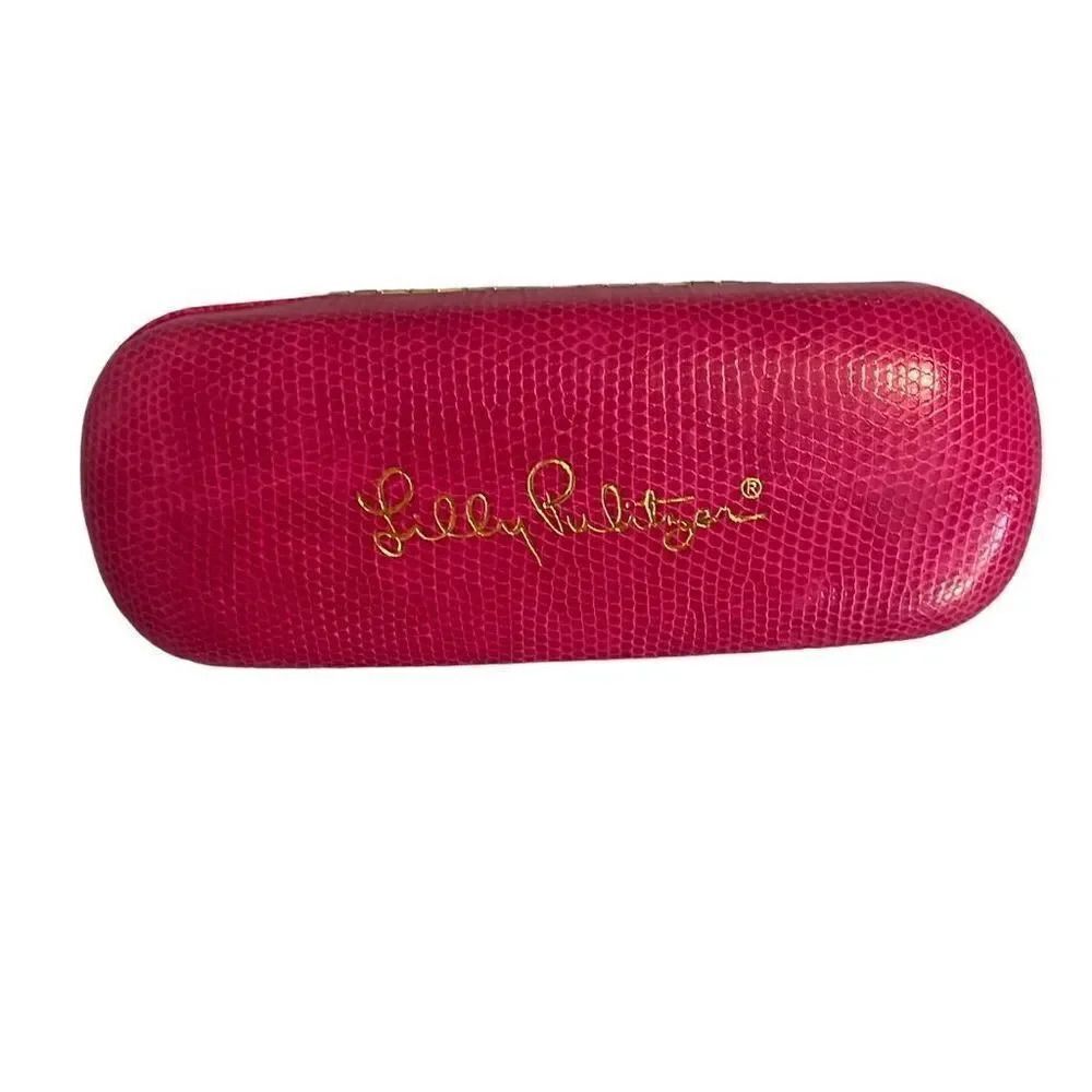 Lilly Pulitzer hard eyeglass case
